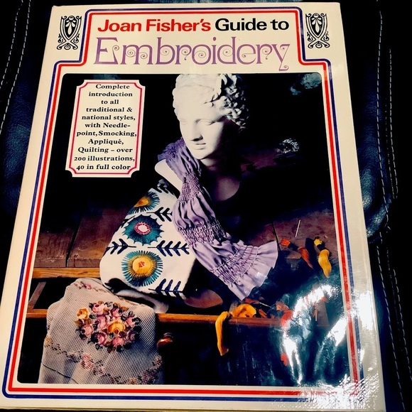 Other - Vintage JoanFisher’s Guide to Embroidery 1973 hardcover